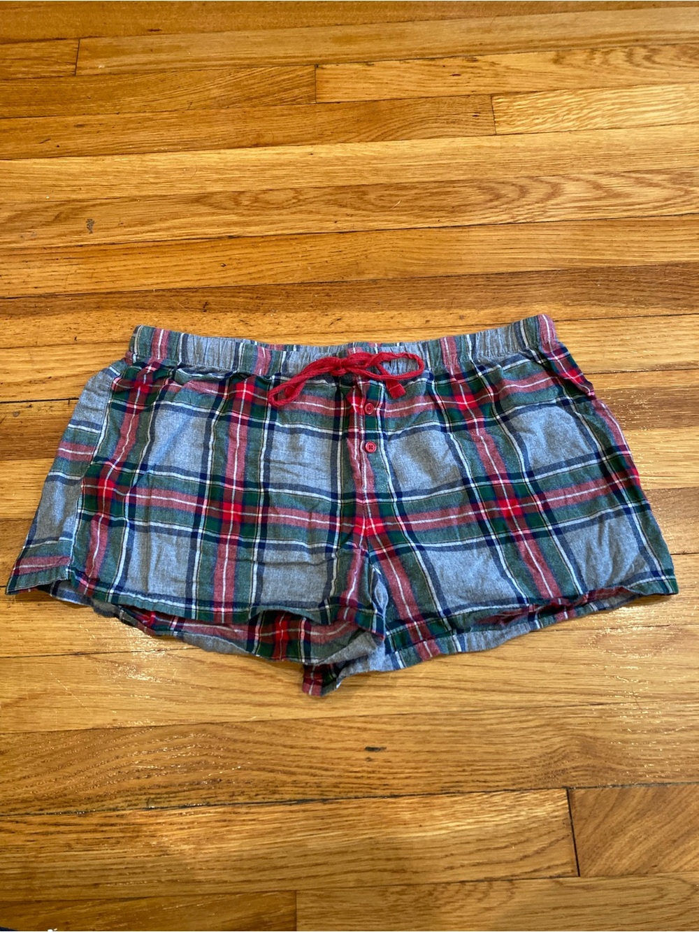 Gilligan & O’Malley | Cotton Plaid Boxer Pajama Shorts